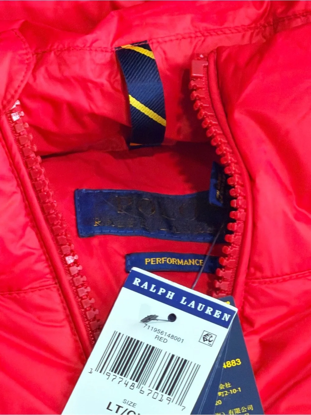 Polo Ralph Lauren Men’s The Gorham Down Jacket LT New With Tags Retail $398